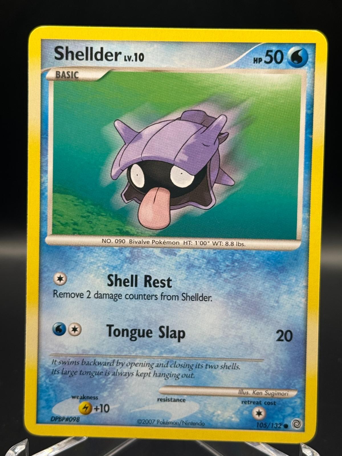 Shellder 105/132 Common Secret Wonders Pokemon Near Mint