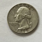 1962-D Washington Quarter  90% Silver