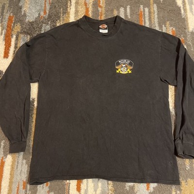 Harley Owners Group T Shirt Butler PA Chapter HOG XL Black Long Sleeves Vintage