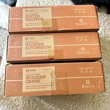 Lot of 3 SEALED Kiwi Co Tinker Crate STEM Science Lab Kids Kits Ages 9-14