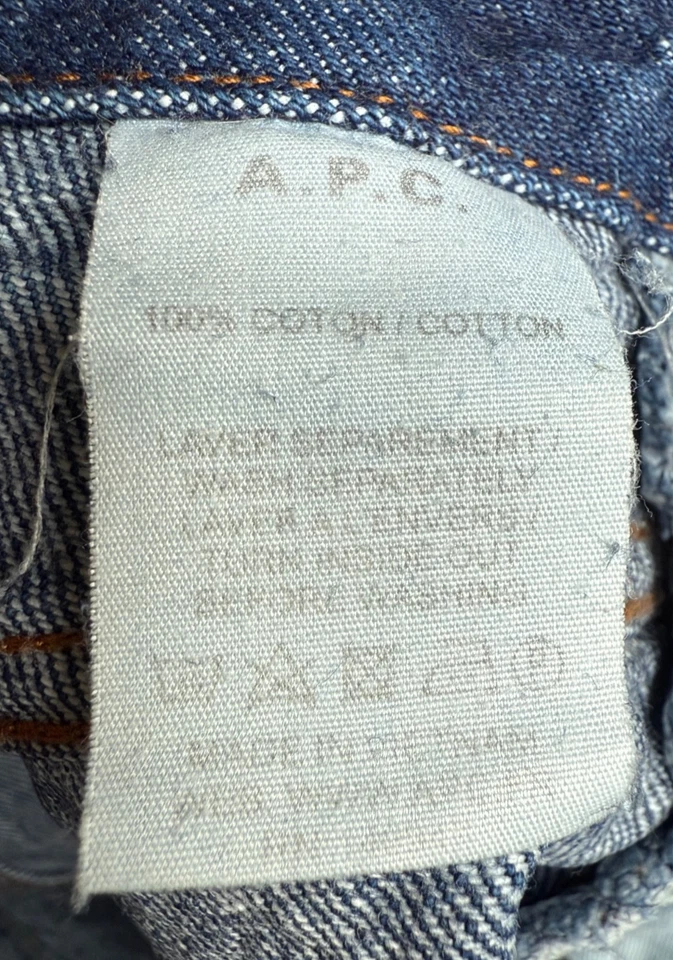 A.P.C. Standard Rock Skirt Selvedge Jeansrock Rue Madame Paris Size 38 W 28 - Bild 3 von 4