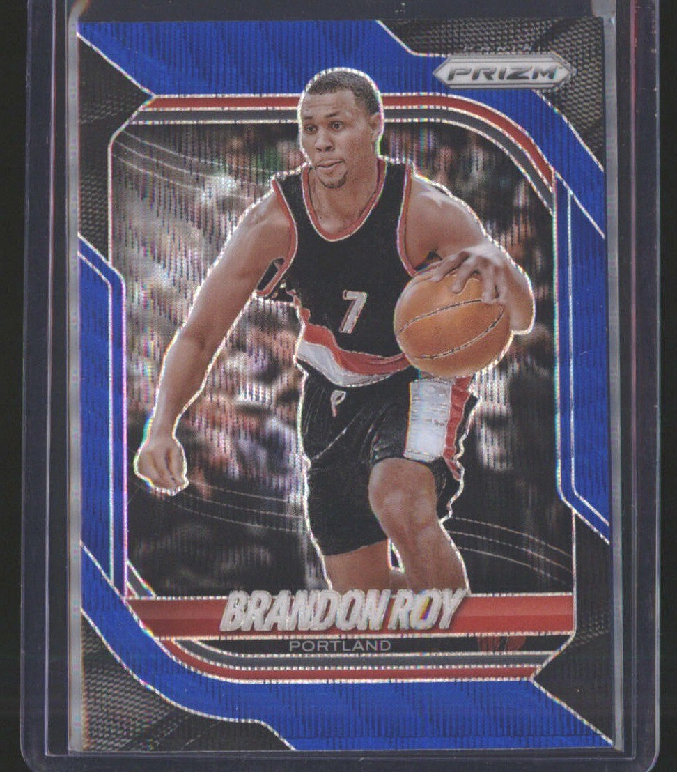 2025-26 Panini Prizm Brandon Roy Blue Wave Prizm 78/249