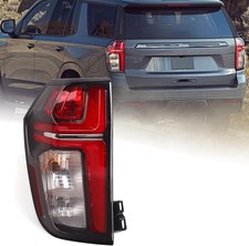 Left Tail Light Fit for Chevy Tahoe/Suburban 2021 2022 2023 LH Red LED Taillig
