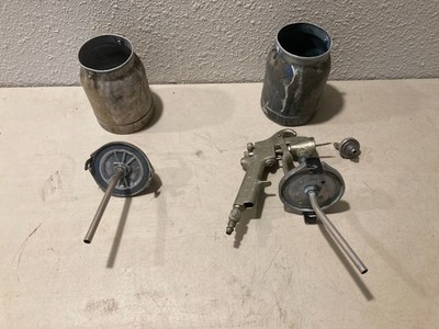 Lot of 2 Binks Model 370 Automotive Paint Spray Guns