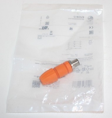 ifm EVC812 Wirable plug, ifm efector EVC812 Connector, Straight 4-pin