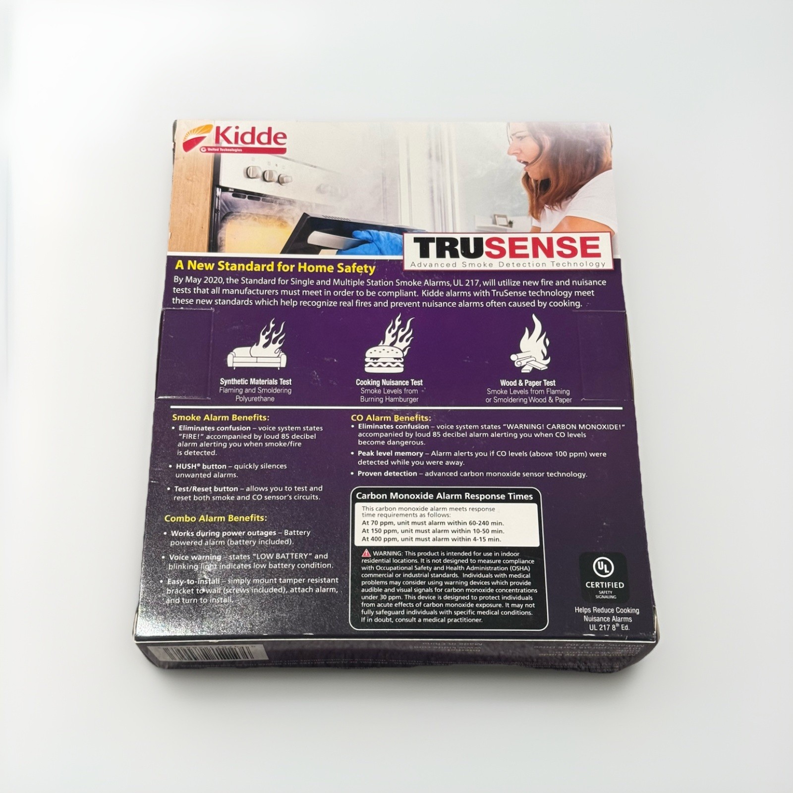 Kidde TruSense 2070-VDSCR  Combination Carbon Monoxide & Smoke Alarm Talking