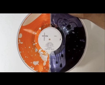 洋楽 MAYHEM Lady Gaga Bad World Liquid LP Lady Gaga Mayhem x Bad World Split Liquid Filled Vinyl LP Blood