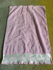 Vintage rosa Handtuch nach dem Bad Luxus J Aboucher & Söhne Strandkorb Satin