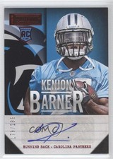 2013 Panini Playbook Signatures Red 178/299 Kenjon Barner #153 Auto 0j6