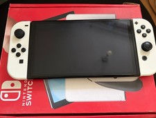 Nintendo Switch OLED Model HEG-001 Handheld Console - 64GB - White