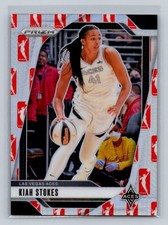 2024 Panini Prizm WNBA #122 Kiah Stokes WNBA Logo Prizm