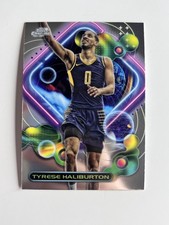 2023-24 Topps Chrome Cosmic #50 Tyrese Haliburton