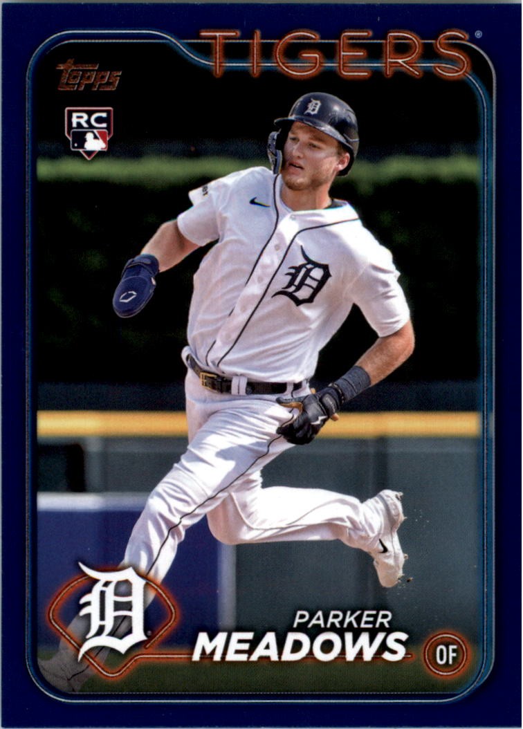 2024 Topps Royal Blue #516 Parker Meadows - BB