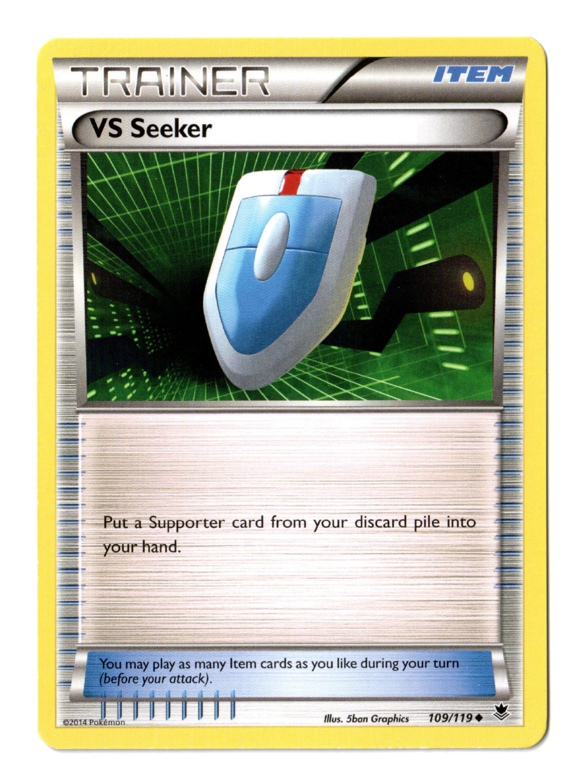 Pokemon EN Phantom Forces Vs Seeker 109/119 LP