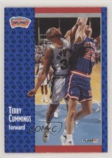 1991-92 Fleer Terry Cummings #184 00eu