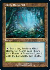 Misty Rainforest (Retro Frame) - Near Mint MTG Modern Horizons 2