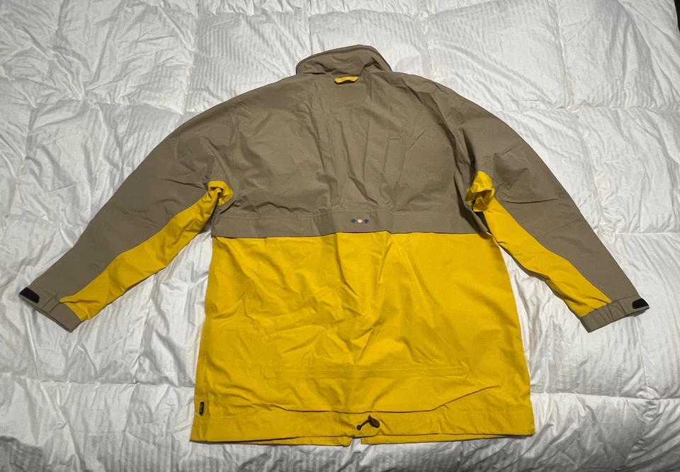 adidas x Pharrell Williams Human Race HU Anorak Jacket Yellow Mens Sz XL Worn 1x - Image 2 of 4