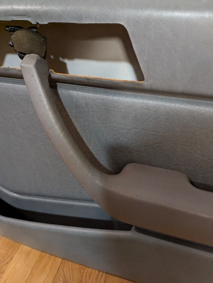 ✅300E 300TE MERCEDES-BENZ W124 PANEL PUERTA DELANTERA LADO DERECHO AJUSTE FABRICANTE ORIGINAL TEMPRANO 89 Foto 4 de 4