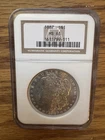 1887 Morgan Silver Dollar NGC MS63