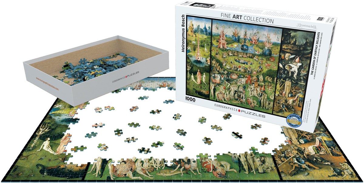 Eurographics Garden of Earthly Delights Heironymus Bosch 1000pc