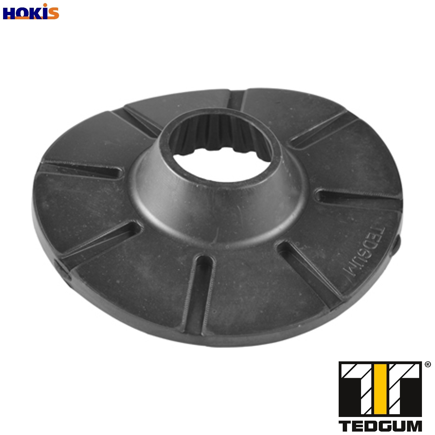 Spring plate Rear Axle 00504084 TEDGUM for OPEL DAEWOO CHEVROLET - Image 6
