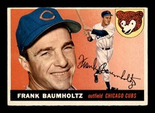 1955 Topps #172 Frank Baumholtz DP EX/EX+ X2903224