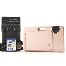 FUJIFILM FinePix Z300 Pink With 4GB SDHC Card Digital Camera from Japan 7512