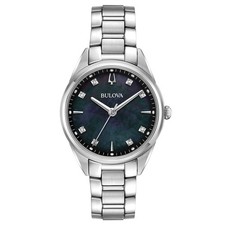 Reloj Bulova Sutton 96P198 Negro Madreperla y Diamantes