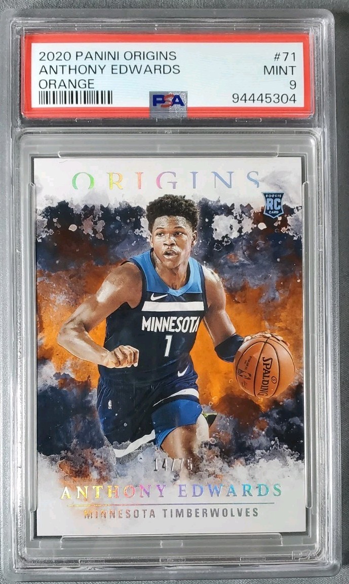 2020-21 Panini Origins Orange /75 Anthony Edwards #71