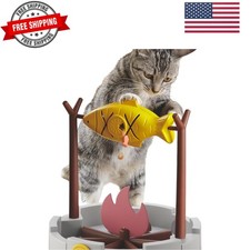 Cat Slow Feeder, Treat Dispenser - Interactive Cat Puzzle Toy for Small Pets ...