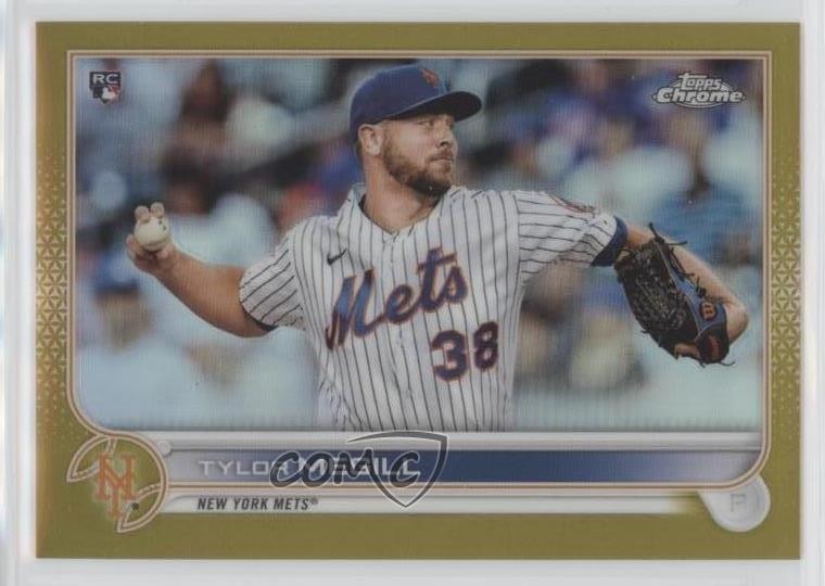 2022 Topps Chrome Gold Refractor 3/50 Tylor Megill #212 Rookie RC 0z66