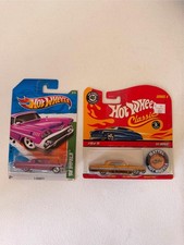Hot Wheels 58 Impala T-hunt - 64 Impala Classics Series 4 Lot Of 2 C12 Hot Wheels 58 Impala T-hunt - 64 Impala Classics Series 4 Lot Of 2 C12