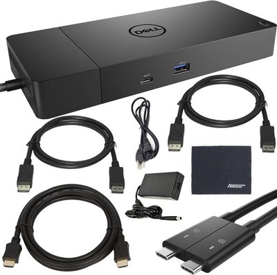 Dell Performance Dock WD19DCS 210W Cables Bundle