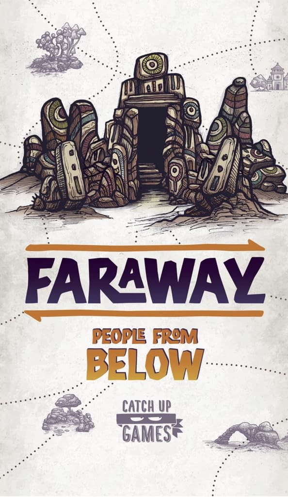 Faraway People from Below Board Game Expansion 2-7 Players Ages 10 3190₽