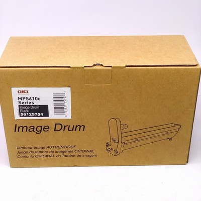 Genuine OEM OKI Printing Solutions Image Drum MPS610C Black #56125704 Brand NEW