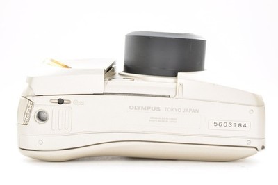 Olympus μ mju Zoom 140 Deluxe 35mm Film Camera from Japan [w/case