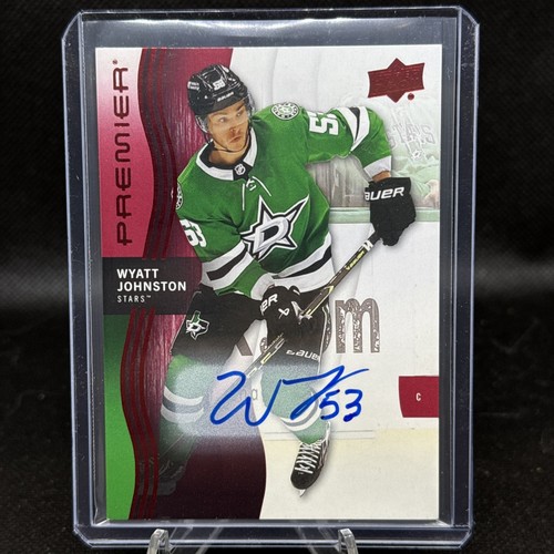 2023-24 Upper Deck Hockey Premier Dallas Wyatt Johnston Autograph