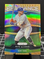 Pete Alonso 2020 Panini Prizm Brilliance #B-3 Orange /100 Mets 🔥