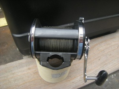 CUSTOM BUILT PENN JIGMASTER 500 WITH EXTRA WIDE NEWELL YELLOWFIN SPECIAL  2 3/4''