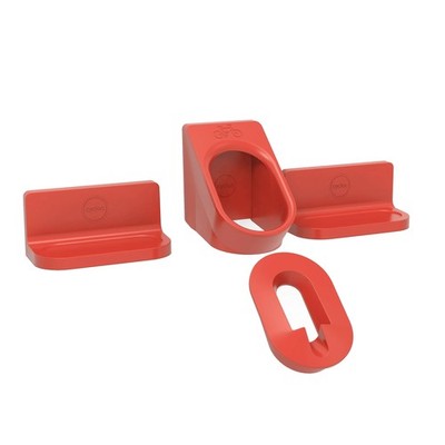 Cycloc Super Hero Wall Mount Bike Storage - Durable Polypropylene, Clipless