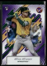 2025 Topps Pristine Max Muncy Purple Refractors #/99 Rookie #15 Athletics