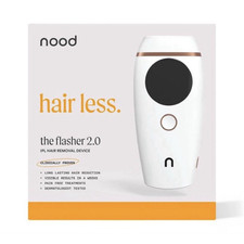 Nood The Flasher 2.0 IPL Hair Removal Device White Pain-Free Permanent Results