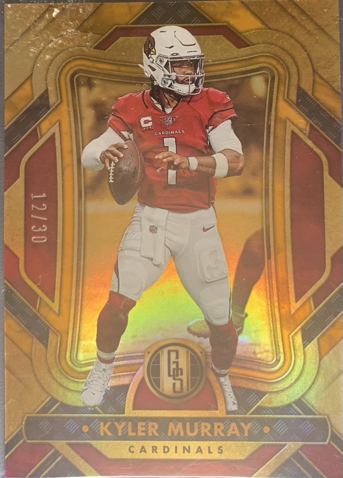2023 Panini Gold Standard Citrine Kyler Murray 12/30 #5 Cardinals