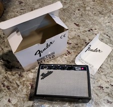 Fender Mini Twin MT-10 Practice Amp scatola originale e manuale proprietario amplificatore chitarra