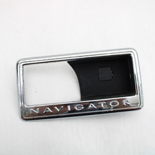 2007-2014 Lincoln Navigator Inside Left Driver Door Handle Trim Bezel Chrome Oem