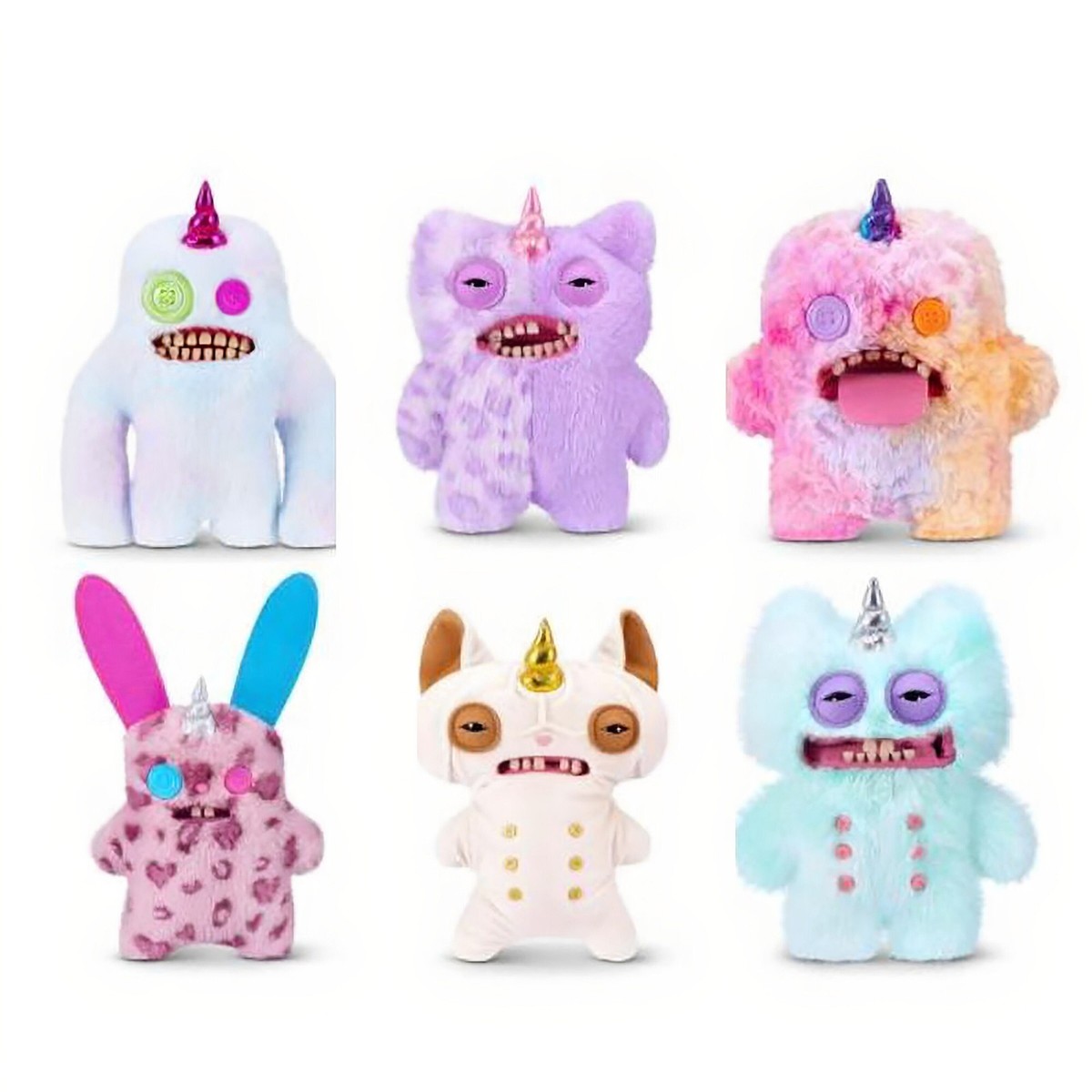 Authentic Fuggler Unicorn Series Fugglercorns New Boxed 2026 Plush