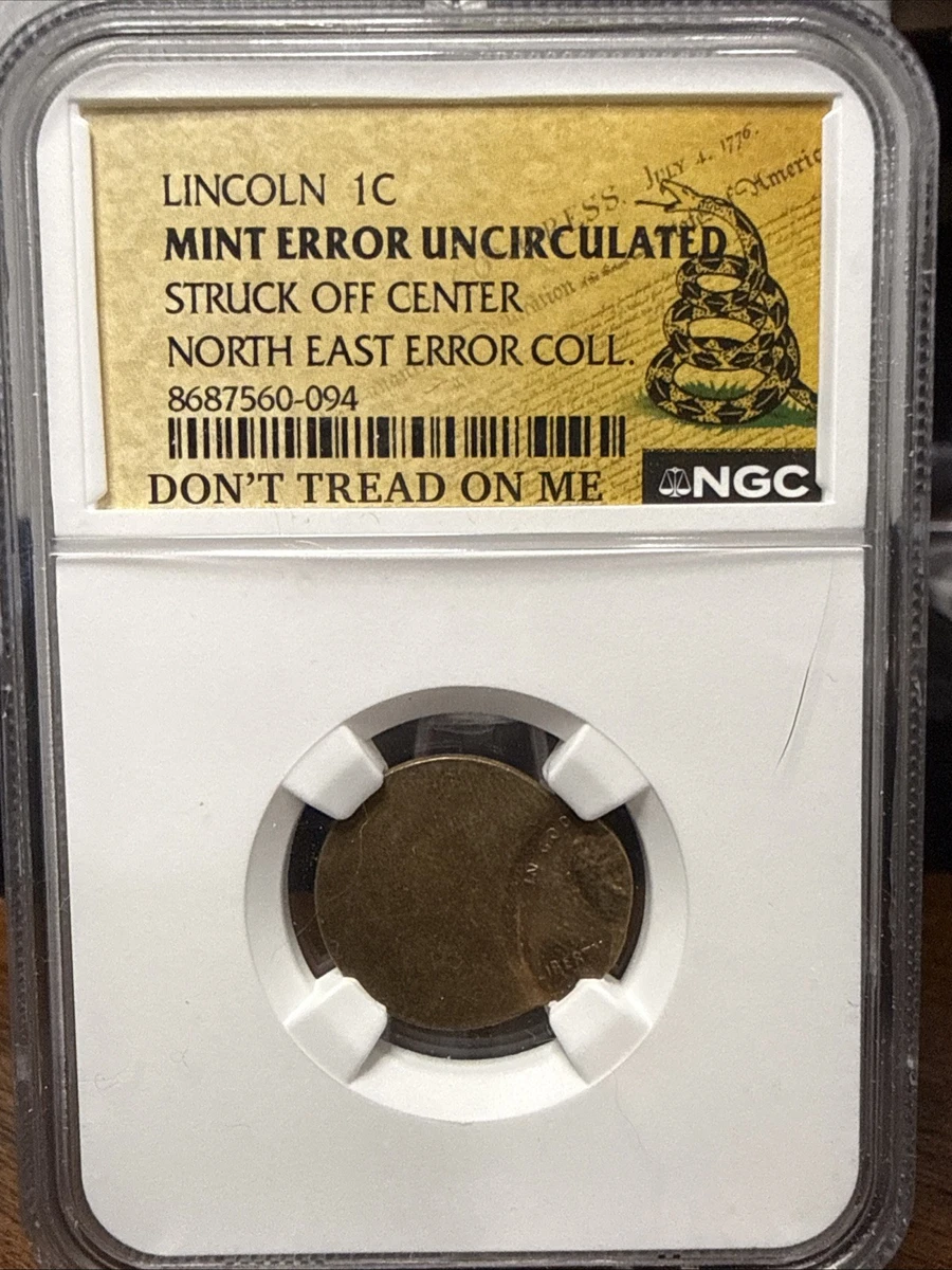 NGC Certified US Coin Errors for sale | eBay