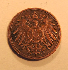 Deutsches Reich 1902 F 1 Pfennig Cu