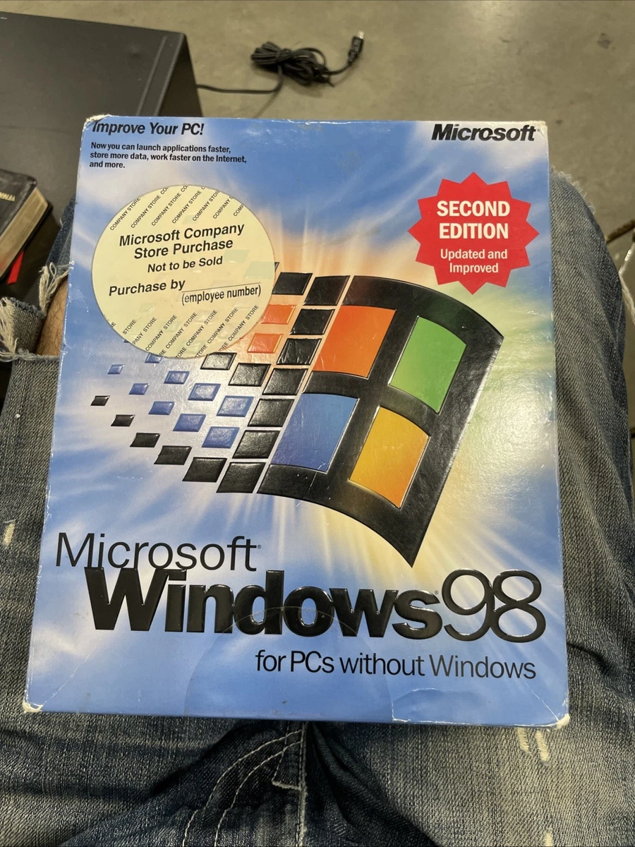 Microsoft Windows 98 Operating System Software for sale - eBay