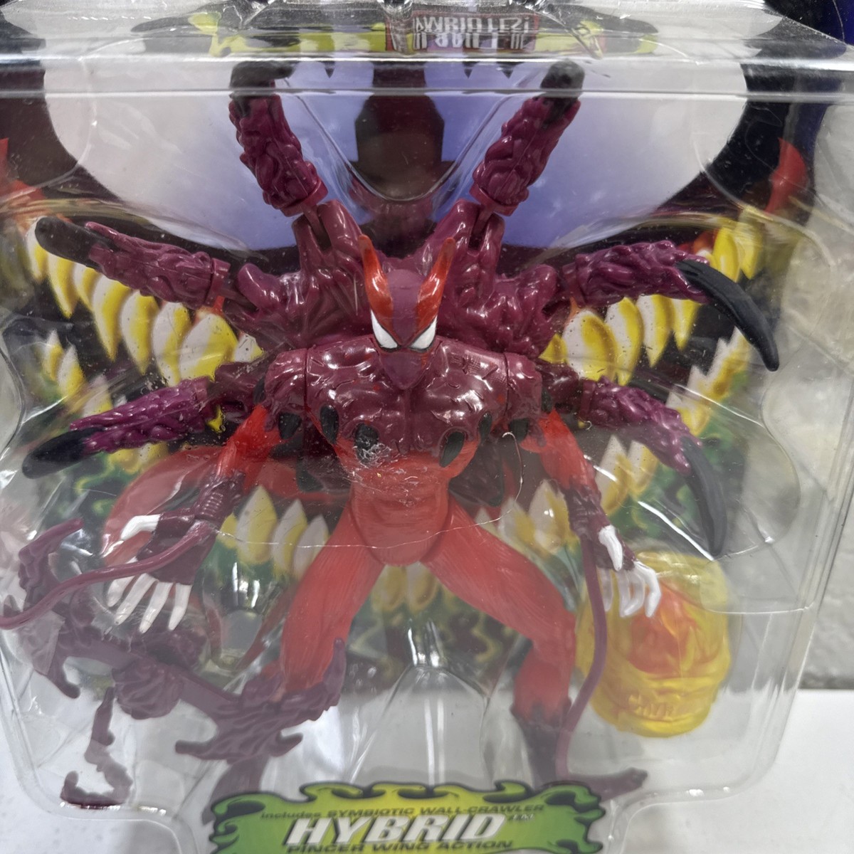 Marvel Spider-man Venom Planet of The Symbiotes Hybrid ToyBiz